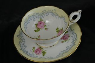 Coalport Tea Cup And Saucer Signed Made In England photo