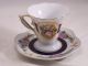 Set Of 4 Ceramic Porcelain Demi - Cups And Saucers For Tea & Expresso By Mgh Japan Cups & Saucers photo 4