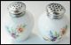 Vintage Alka Kunst Bavarian China Salt&pepper Shakers Floral Design Shabby Chic Salt & Pepper Shakers photo 4