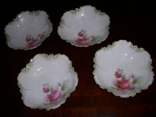 R S Prussia 4 Small Bowls photo