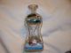 Very Rare Hand Painted Glug Glug Glass Bottle For ' Spirits ' With Stopper Decanters photo 7