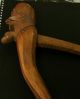 Antique Wooden Hand Carved Nutcracker Quebec Fez Carved Figures photo 2