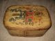Antique Swedish Hand Painted Bride ' S Box Boxes photo 1