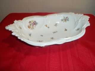Antique Rosenthal Germany Porcelain Serving Bowl - Numbered photo
