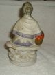 Elderly Woman Ceramic Figure 7 