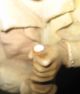 Antique Bisque Man Figure In Shadowbox Picture Circa 1900 Figurines photo 4