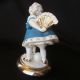 German Porcelain Art Deco Pierrot Sister Brother Dresden Figurine Figurines photo 2