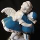 German Porcelain Art Deco Pierrot Sister Brother Dresden Figurine Figurines photo 3