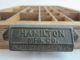 Vintage Hamilton Type Offset Letter Press Tray Drawer Shadow Box Wood 30 Opening Trays photo 3