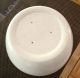 Antique White Ironstone Nappie Bowl Milk Pan Huge Classic Bowls photo 4