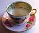 Bone China Regency Teacup And Colclough Saucer Made In England - Marriage Cups & Saucers photo 1