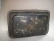 Antique Toleware Victorian Tea Canister Box Paint Grapes Old Primitives photo 2
