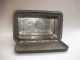 Antique Toleware Victorian Tea Canister Box Paint Grapes Old Primitives photo 5