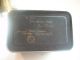 Antique Toleware Victorian Tea Canister Box Paint Grapes Old Primitives photo 7