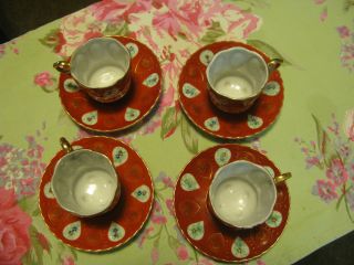 Vintage Cups And Saucer Expresso Cups Made In Japan photo