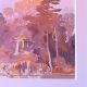 Paris Watercolor Print - Fall Leaves - Temple Of Love - Vincennes - Pierre Deux Other photo 6