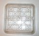 Antique: Square,  Glass Candy Dish - 3 Sections Other photo 3
