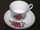 Royal Windsor England Bone China Red Rose Cup And Saucer Cups & Saucers photo 2