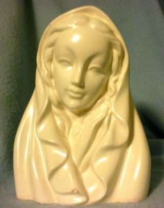 Praying Madonna Head Vases photo