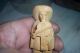 Vintage Wood - Hand Carved Figurine Man With A Fiddle / Folk Art Cool Nr Carved Figures photo 1