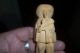 Vintage Wood - Hand Carved Figurine Man With A Fiddle / Folk Art Cool Nr Carved Figures photo 5