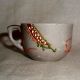 60y Occupied Japan Colorful Moriage Gray Dragon Ware Demi Cup+saucer No Damage Cups & Saucers photo 3
