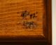 Mallard Duck Figural Lid Artist Signed Hand Carved Wooden Trinket Box Boxes photo 4