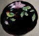 60yr Chugai China Occupied Japan Black W/bird & Floral Cup & Saucer No Damage Cups & Saucers photo 1