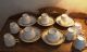 Very Rare Collection English Porcelain Coffee & Tea Cups & Saucers,  About 1815 Cups & Saucers photo 1