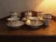 Very Rare Collection English Porcelain Coffee & Tea Cups & Saucers,  About 1815 Cups & Saucers photo 7