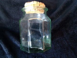 Vintage Glass Jar W/ Cork Lid - Ben Rickert - Wayne,  Nj - Estate photo