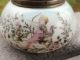 Antique Wave Crest Covered Sugar Jar C.  F Monroe C.  1892 Victorian Era Scene Creamers & Sugar Bowls photo 6