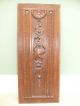 19thc Art Nouveau Mahogany Carved Panel Other photo 1