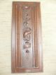 19thc Art Nouveau Mahogany Carved Panel Other photo 3