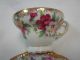 Old Vintage Cup & Saucer Pansy & White Trimmed In Gold Japan Label Cups & Saucers photo 3
