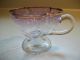 Amethyst To Clear Decorated Cup & Saucer Cups & Saucers photo 3