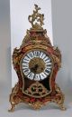 Antique French Rococo Boulle Clock 2 Bells Bronze & Faux Shell Fine Recent Copy Clocks photo 1