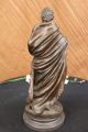 Real Bronze Metal Statue On Marble Holy Joseph God Baby Jesus Sculpture Biblical Metalware photo 10