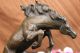 Bronze Marble Statue Western Art Cowboy Horse Rodeo Statue Figure Sculpture Art Metalware photo 5