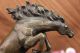 Bronze Marble Statue Western Art Cowboy Horse Rodeo Statue Figure Sculpture Art Metalware photo 6