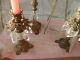Balance Scale With Candlesticks Crystals. . . .  Very Good Condition. . . . Metalware photo 4