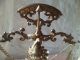 Balance Scale With Candlesticks Crystals. . . .  Very Good Condition. . . . Metalware photo 7