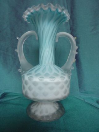 Antique Victorian Vase Circa 1885 Antique Glass Ancient Glass photo
