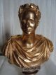 Antique Bronze (gilding) Sculpture Of Russian Czar (king) Metalware photo 1