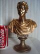 Antique Bronze (gilding) Sculpture Of Russian Czar (king) Metalware photo 5