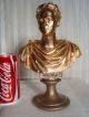 Antique Bronze (gilding) Sculpture Of Russian Czar (king) Metalware photo 6