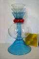 Zanini Marco Memphis Glass Vase Alppha Centauri (sottsass) Vases photo 1