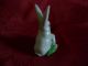 Herend Bunnies With Corn Figurine Porcelain Rabbit Figurines photo 3