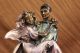Limited Edition Groom & Bride Romance Wedding Bronze Sculpture Nr Metalware photo 10