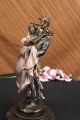 Limited Edition Groom & Bride Romance Wedding Bronze Sculpture Nr Metalware photo 4